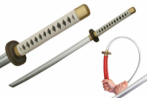 39  Samurai Foam LARP Sword White Sale