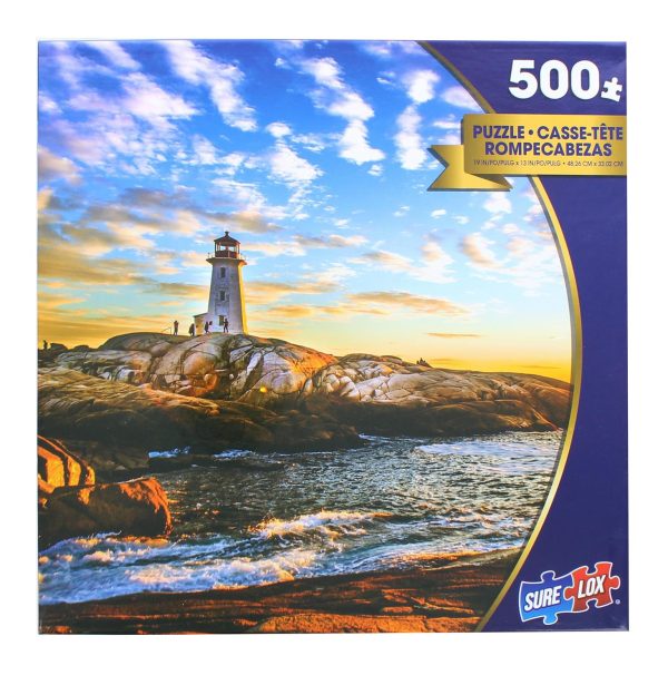 Peggys Cove 500 Piece Jigsaw Puzzle Supply