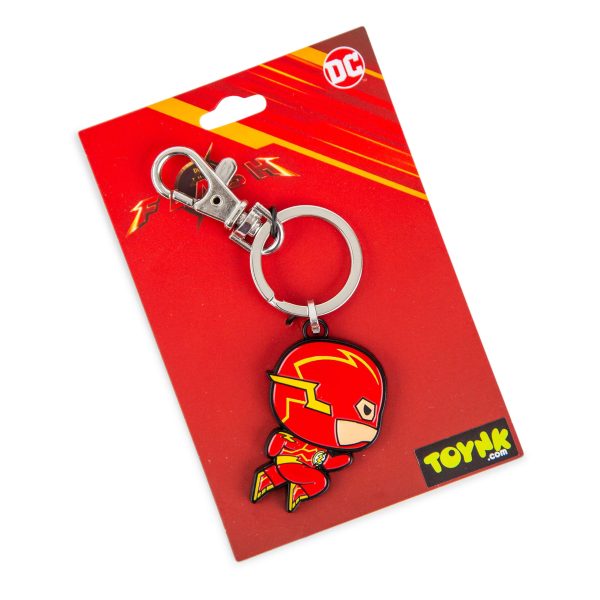 DC Comics The Flash Chibi Character Metal Keychain Online Hot Sale - Image 2