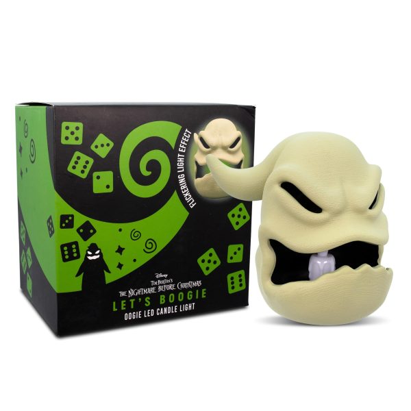 Disney Nightmare Before Christmas Oogie Boogie LED Flickering Flameless Candle For Discount - Image 3