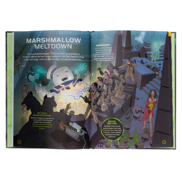 Eaglemoss Ghostbusters Eerie Errors and Suspect Ghosts Nerd Search Book Hot on Sale - Image 3