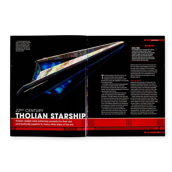Eaglemoss Star Trek Starships Tholian Webspinner Magazine on Sale - Image 3