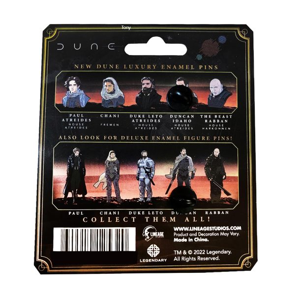Dune Duncan Idaho 3 Piece Deluxe Enamel Pin Set Discount - Image 3