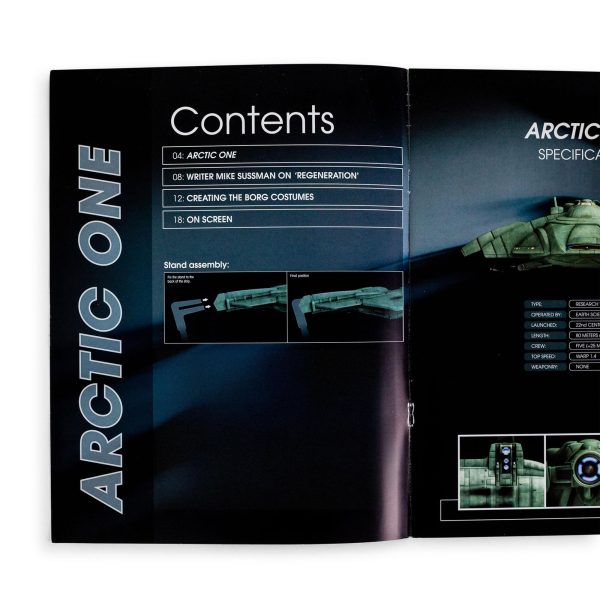 Eaglemoss Star Trek Starships United Earth Arctic One Moon Transport Magazine Online Hot Sale - Image 2