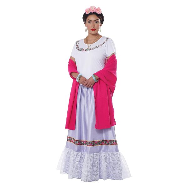 Mexican Folk Artist Adult Womens Costume Hot on Sale