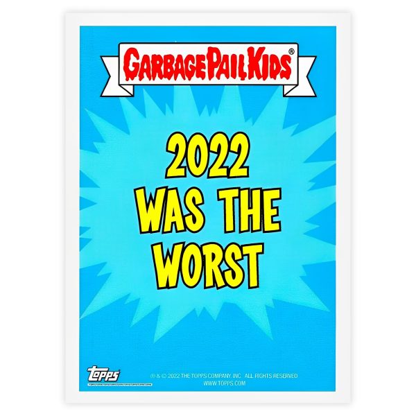 Garbage Pail Kids Topps 2022 Was The WORST! Trading Card | Asteroid Hunter Online Hot Sale - Image 2