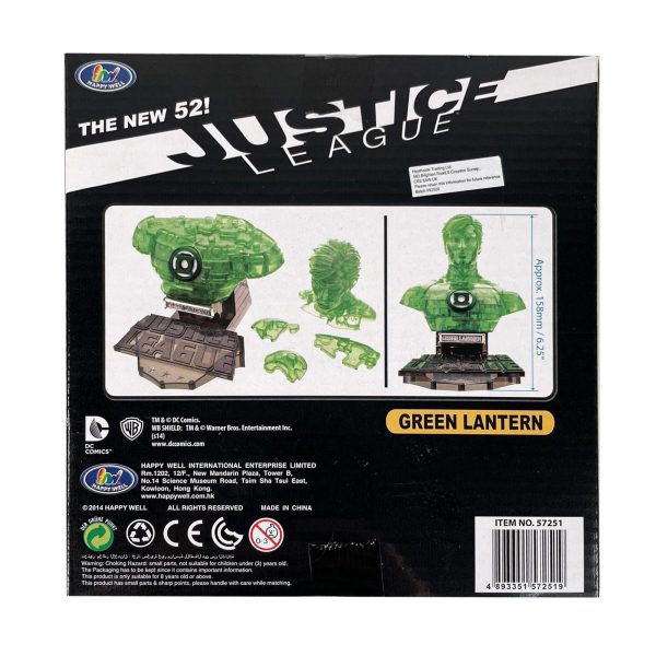 Eaglemoss DC Green Lantern 72 Piece 3D Jigsaw Puzzle | Crystal Color For Sale - Image 4