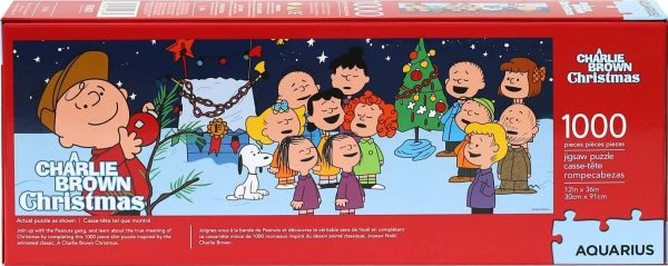 Charlie Brown Christmas 1,000 Piece Slim Jigsaw Puzzle Fashion - Image 2