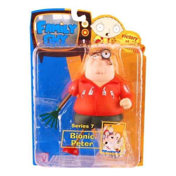 Family Guy Series 7 Action Figure | Bionic Peter For Cheap - Image 3