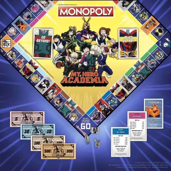 My Hero Academia Monopoly Board Game Sale - Image 3