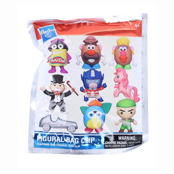 Hasbro Brands 3D Foam Bag Clip | 1 Random Supply