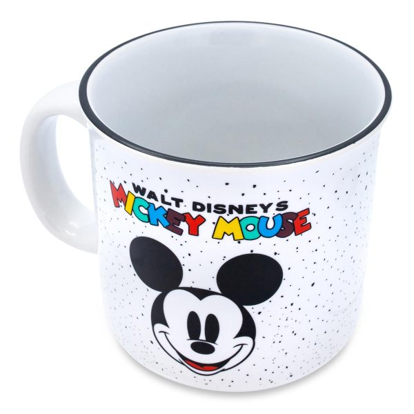 Disney Mickey Mouse Rainbow Ceramic Camper Mug | Holds 20 Ounces Sale - Image 2